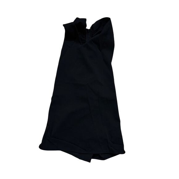 Commense Black Asymmetrical Twist Top Small NWT Minimalist Chic - Picture 1 of 4